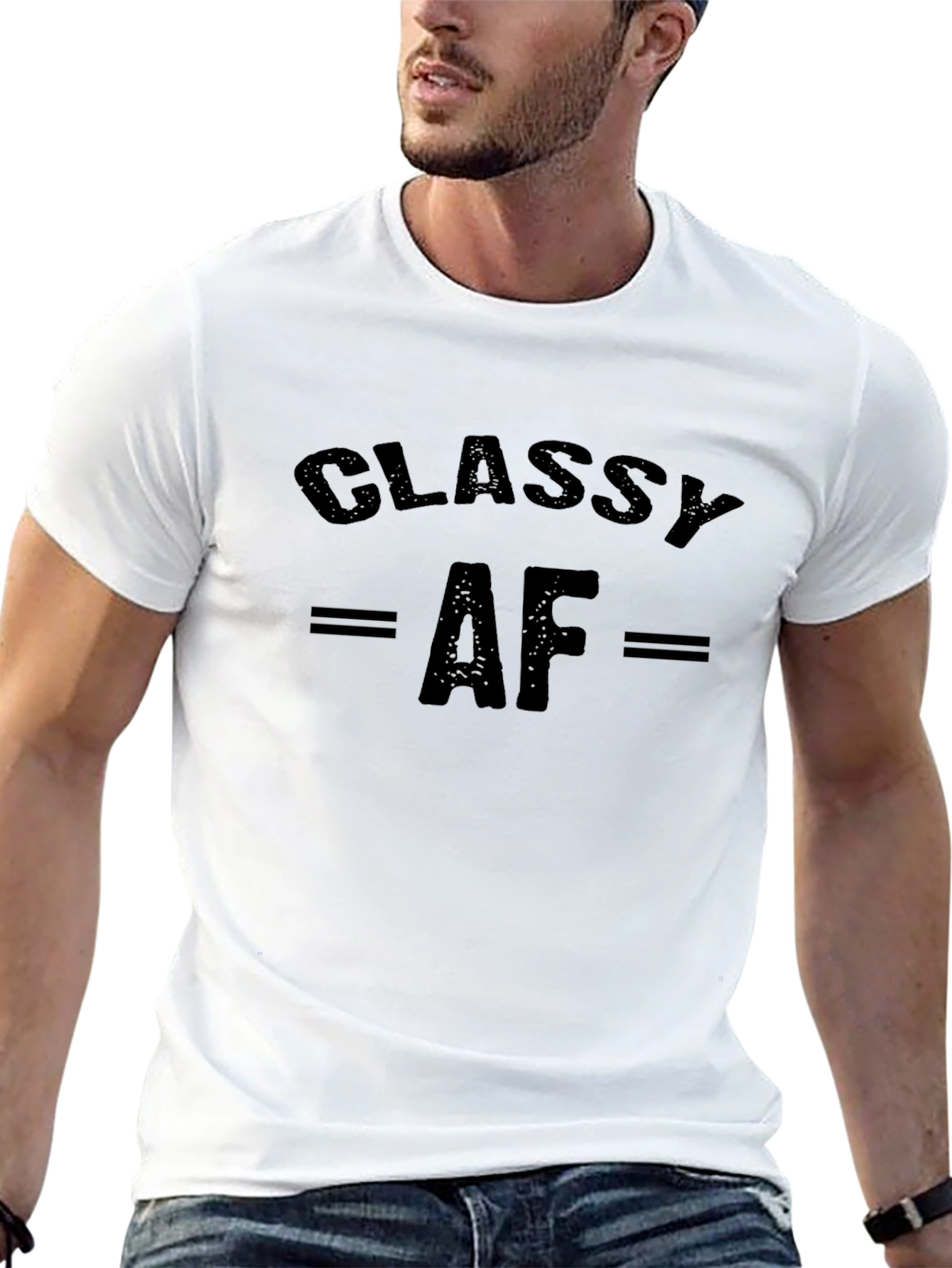 Classy AF Graphic T-Shirt - Unisex Crew Neck