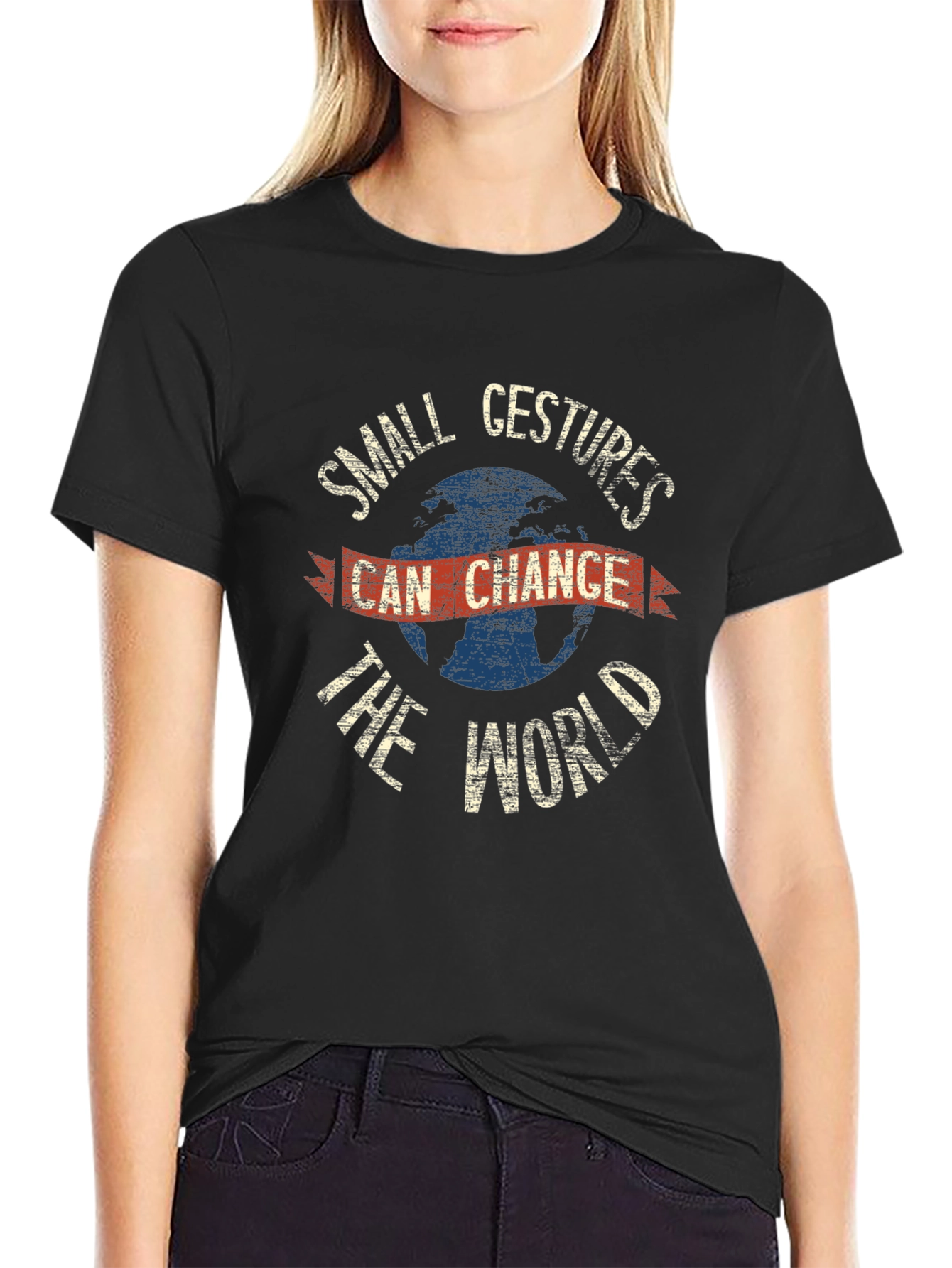 Small Gestures Can Change the World Graphic Tee