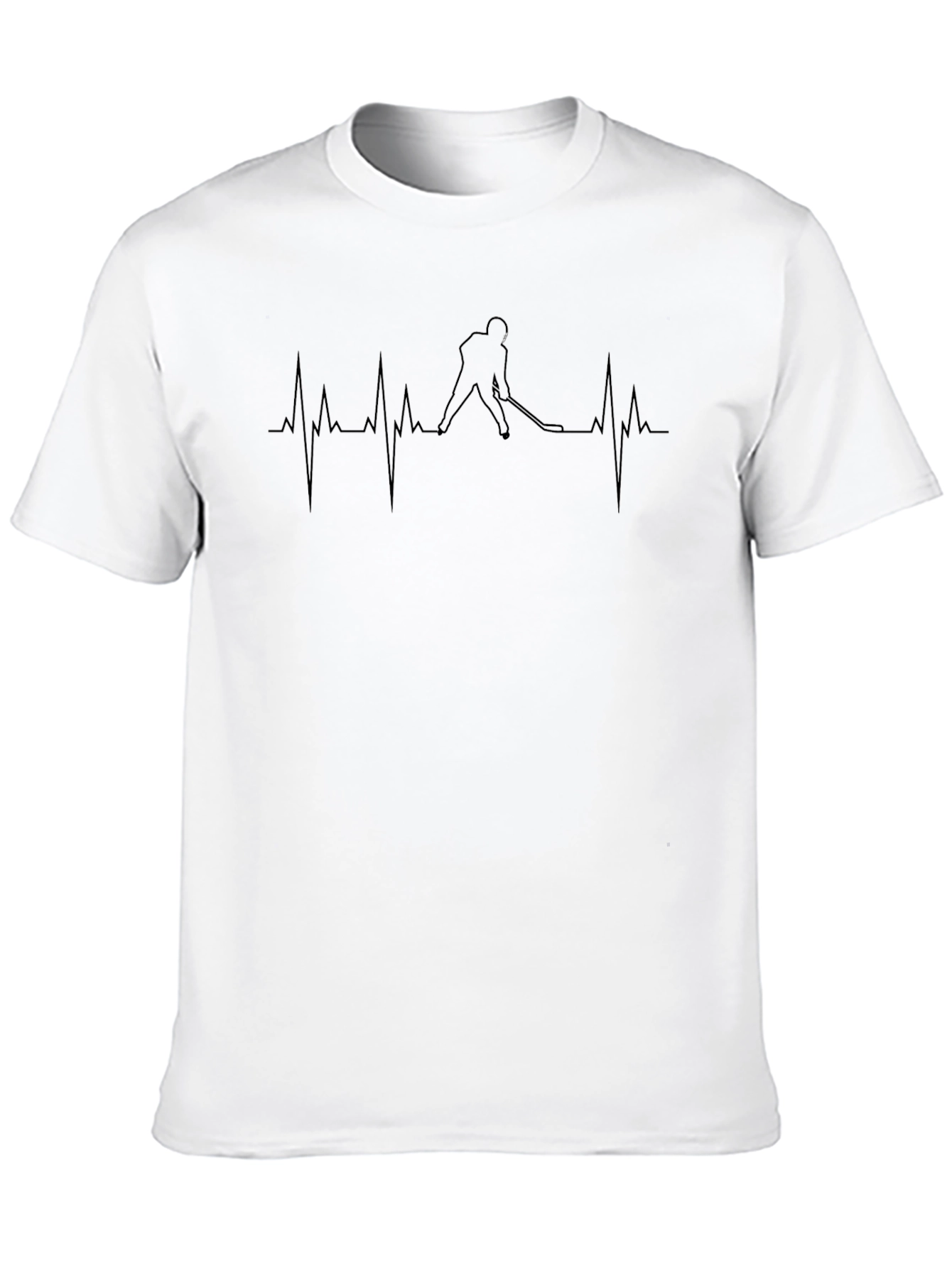 Hockey Heartbeat T-Shirt - Passion on Display!