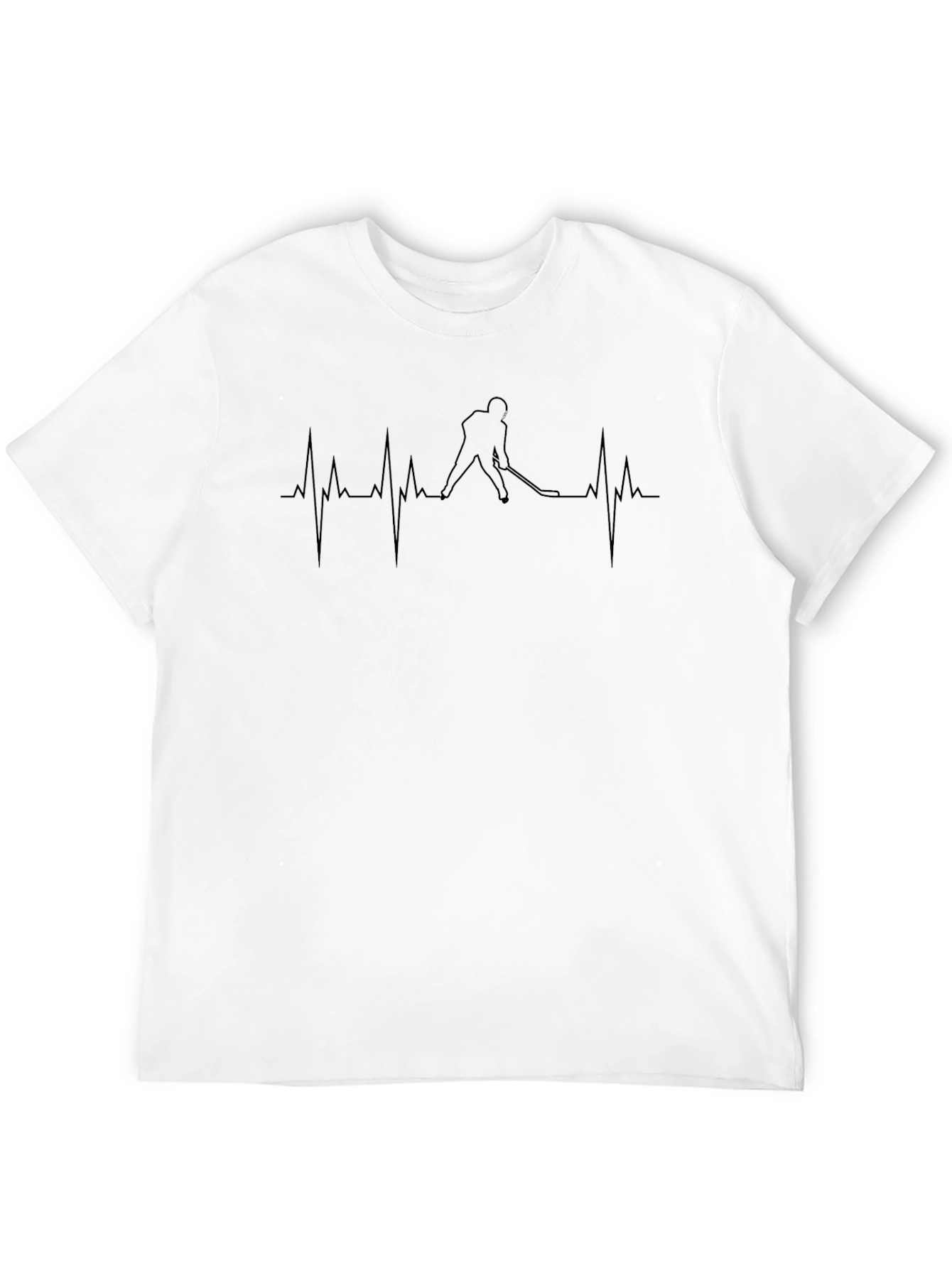 Hockey Heartbeat T-Shirt - Passion on Display!