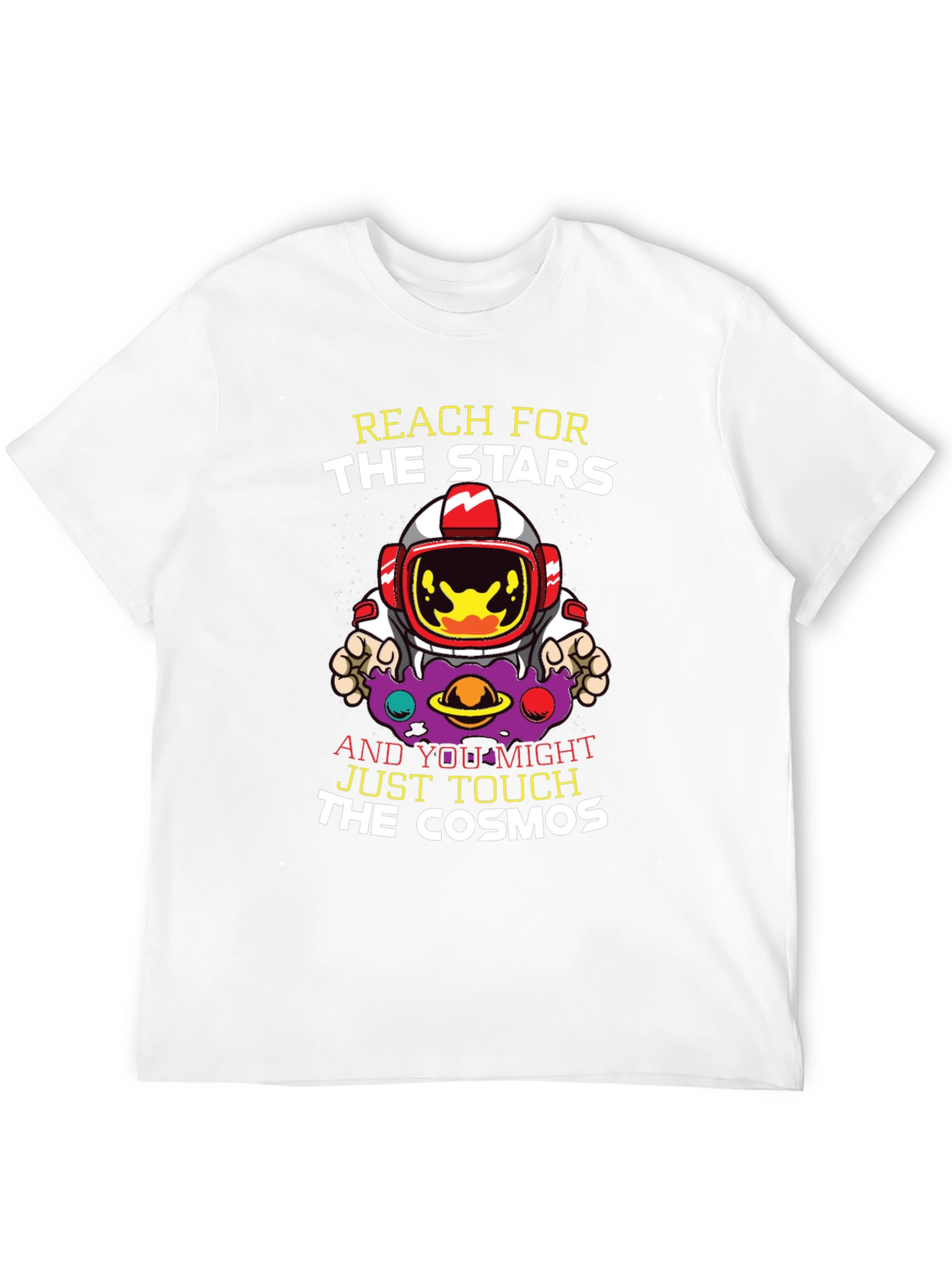 Reach for the Stars Astronaut Graphic T-Shirt