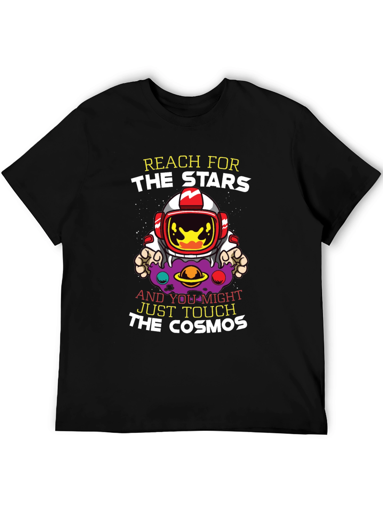 Reach for the Stars Astronaut Graphic T-Shirt