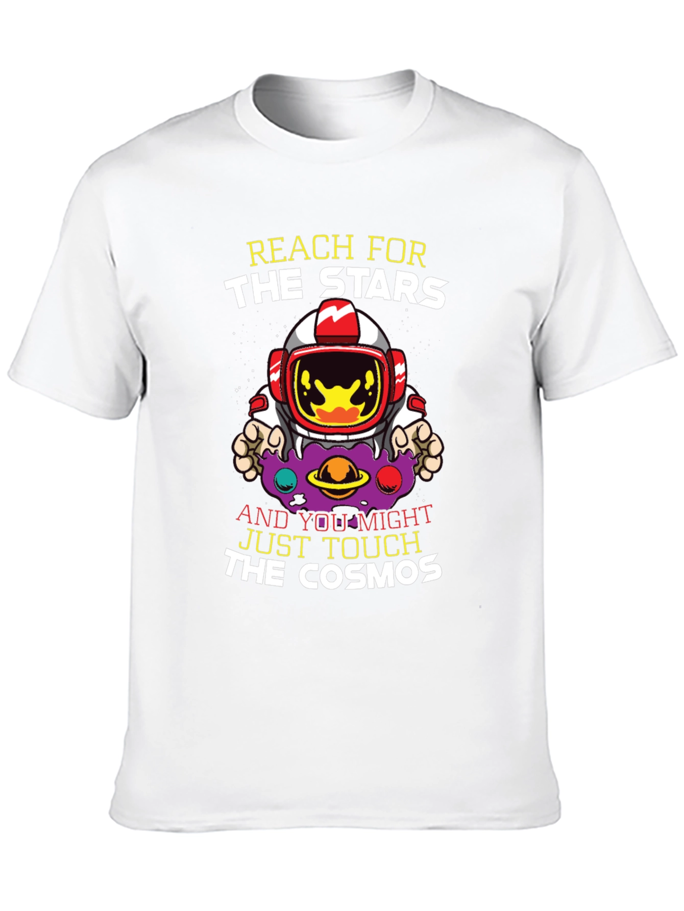 Reach for the Stars Astronaut Graphic T-Shirt