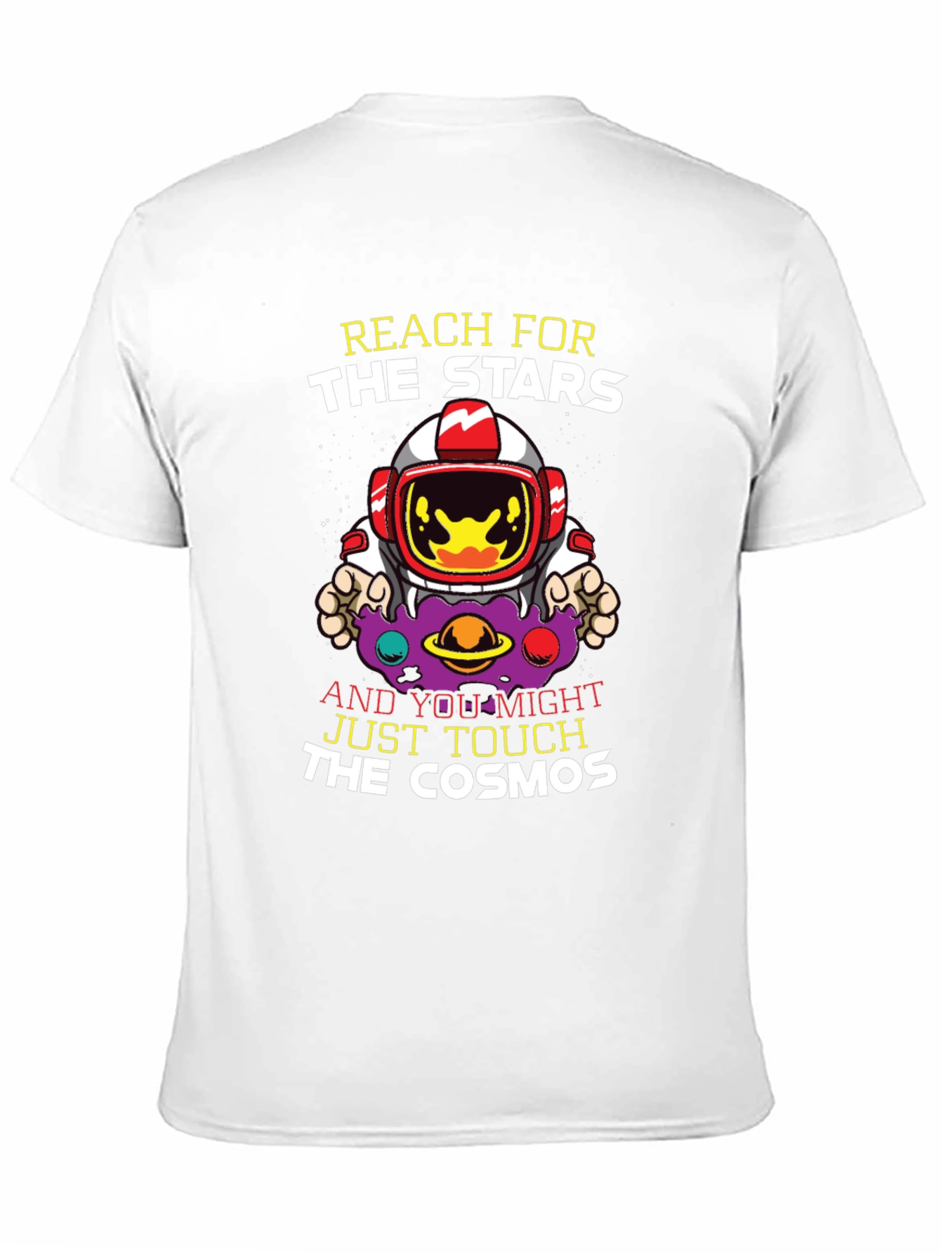 Reach for the Stars Astronaut Graphic T-Shirt