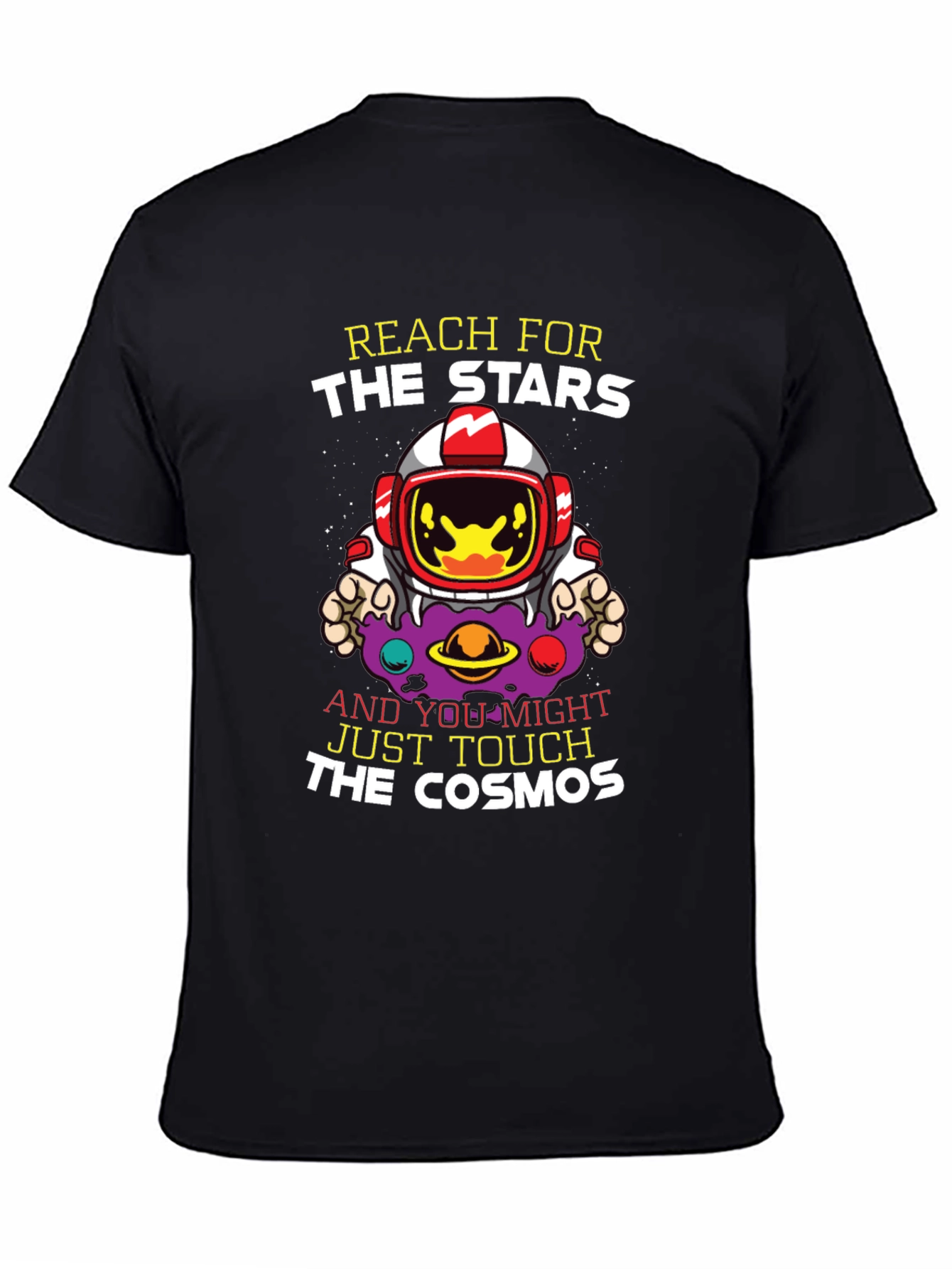 Reach for the Stars Astronaut Graphic T-Shirt