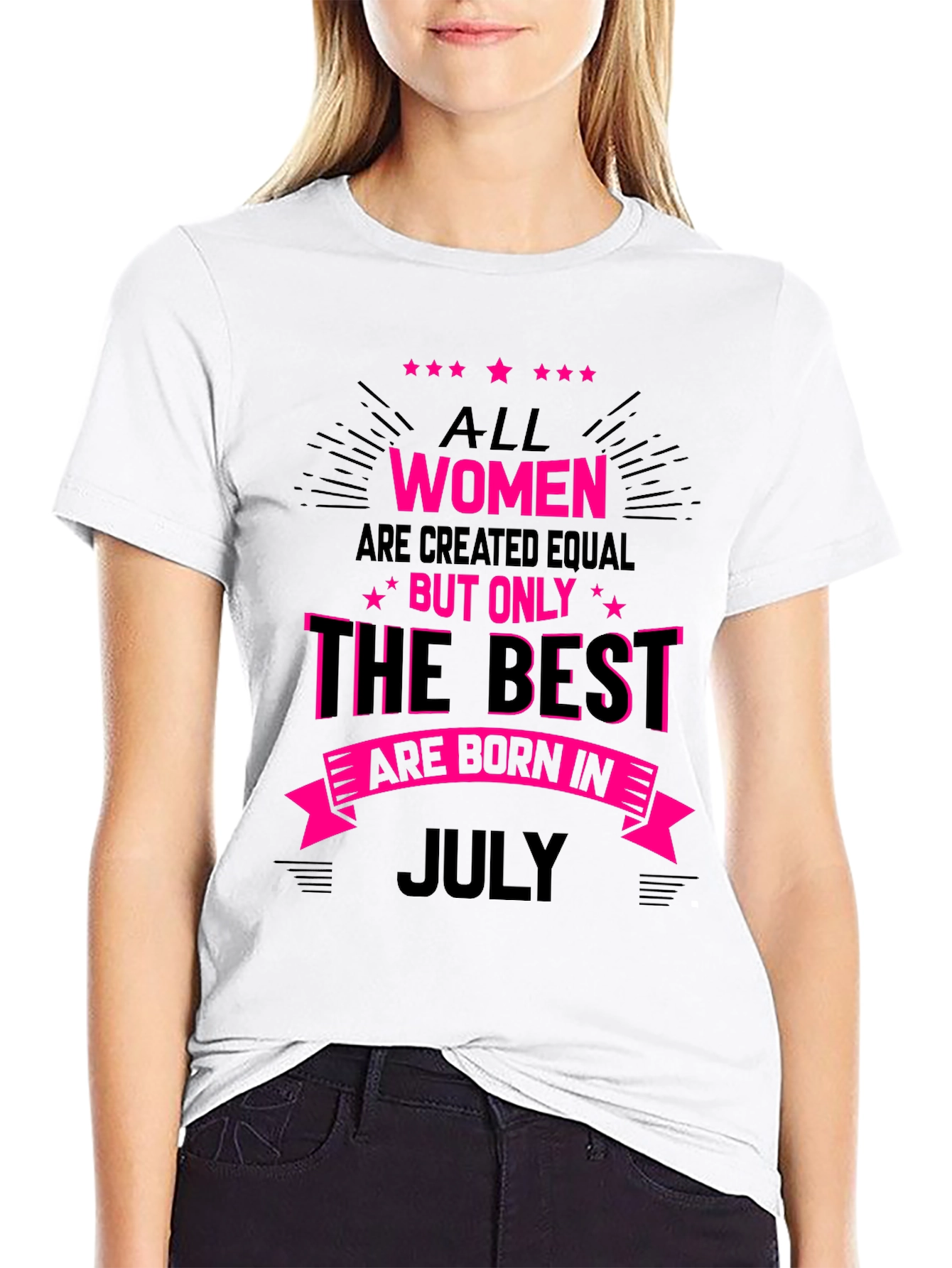 Best Women are Born in July T-Shirt