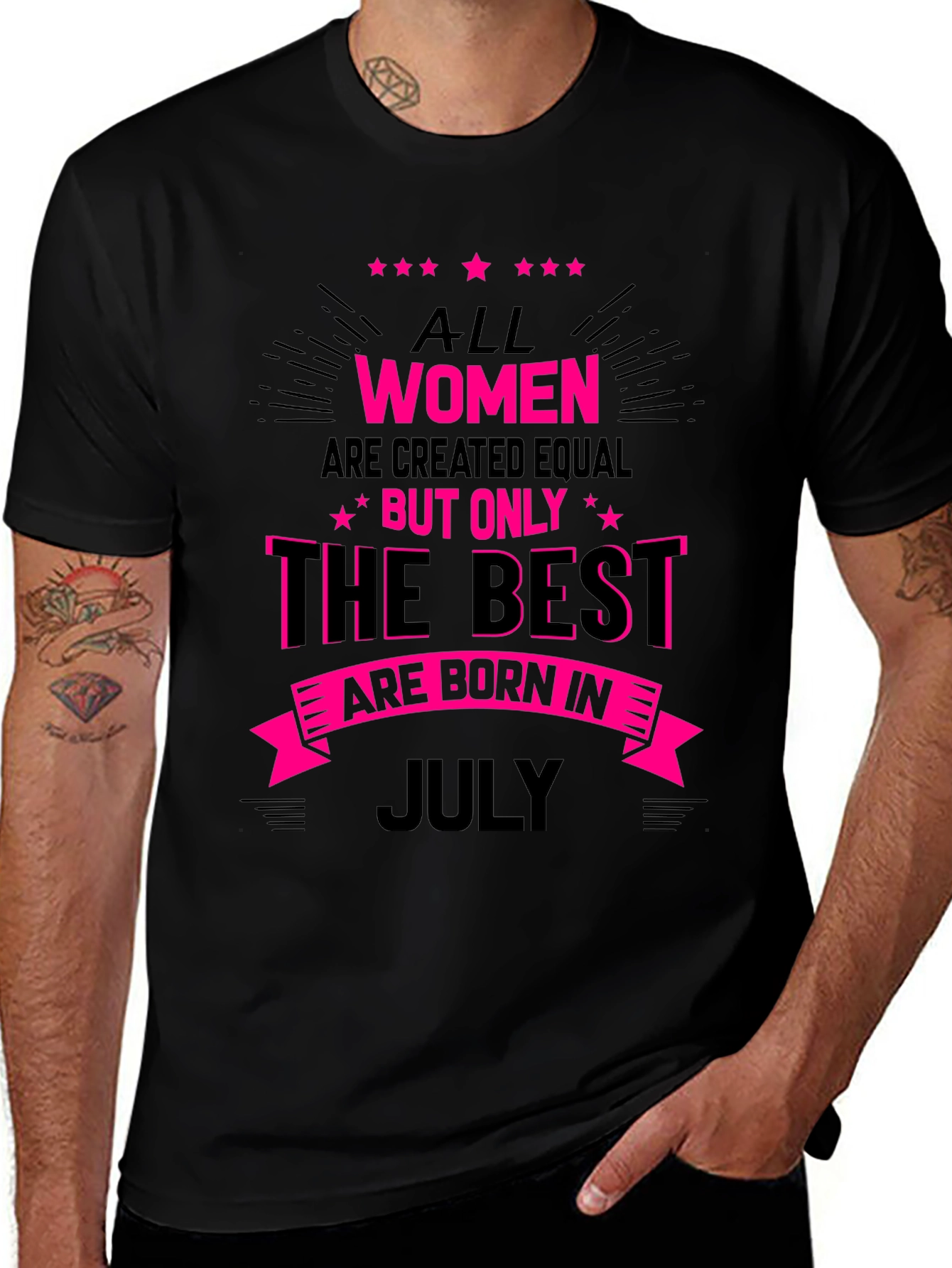 Best Women are Born in July T-Shirt