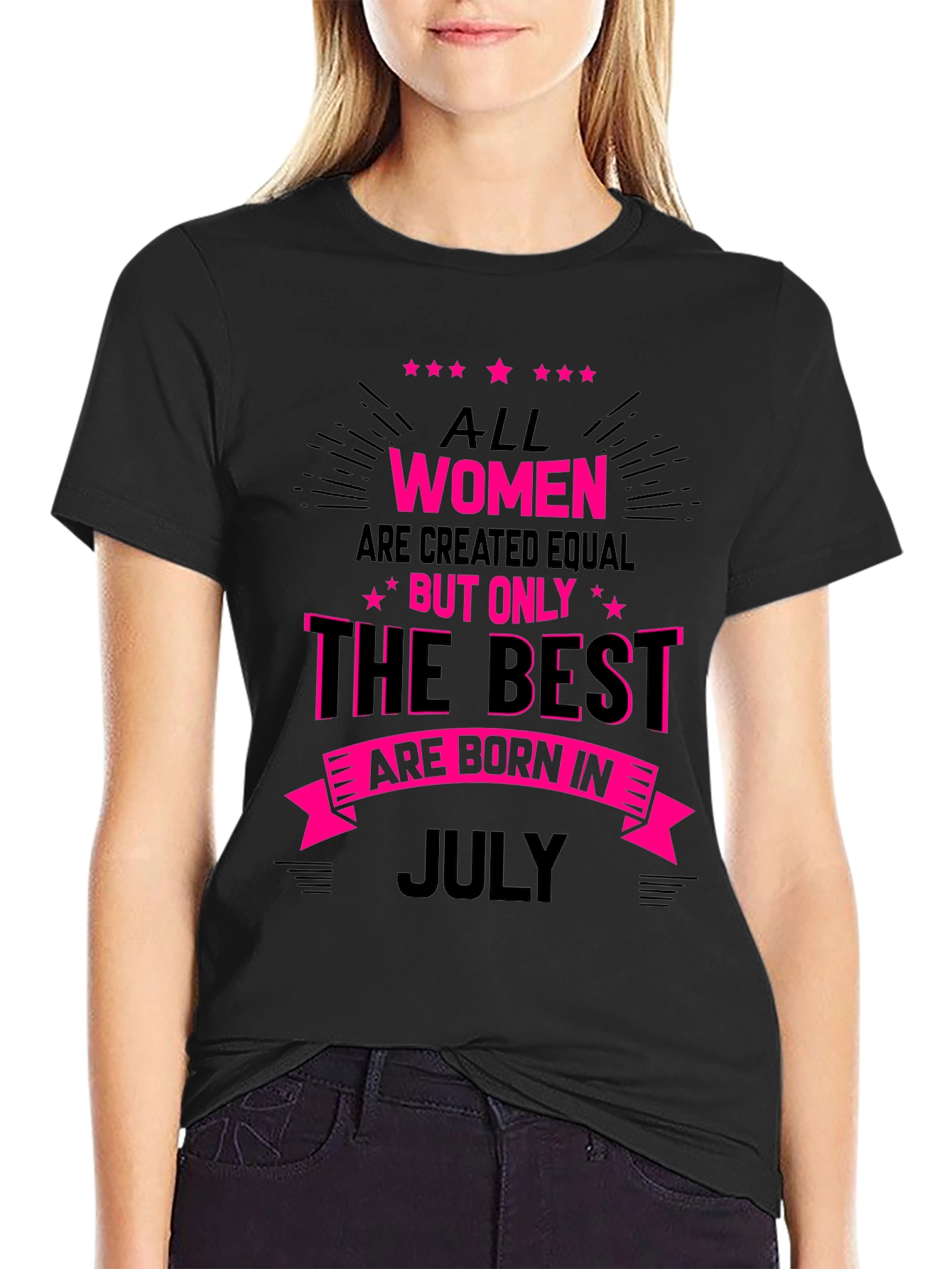 Best Women are Born in July T-Shirt
