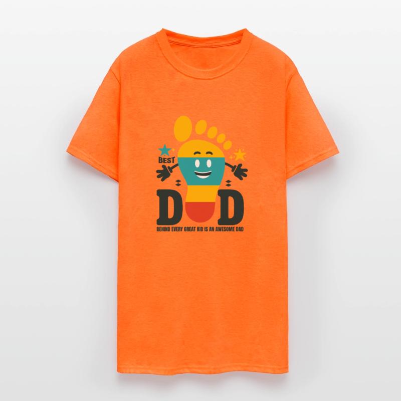 DAD AWESOME FATHERS DAY TSHIRT