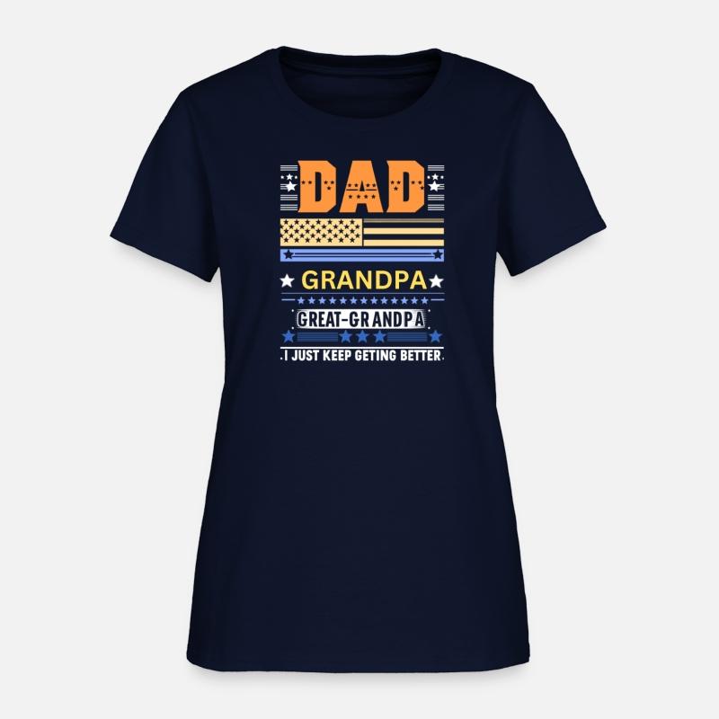 Dad Grandpa Great Grandpa Father's Day Funny Great