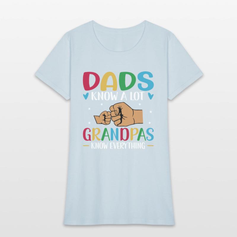 Dads know alot but Grandpas know everything
