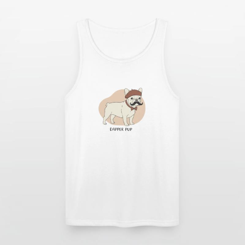 Dapper French Bulldog Illustration