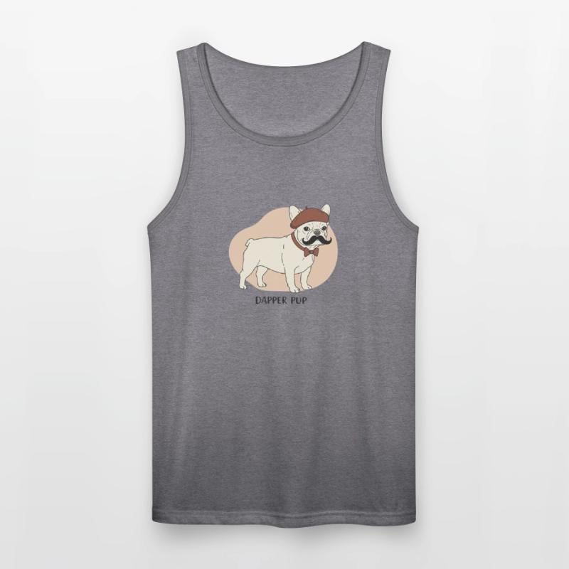 Dapper French Bulldog Illustration