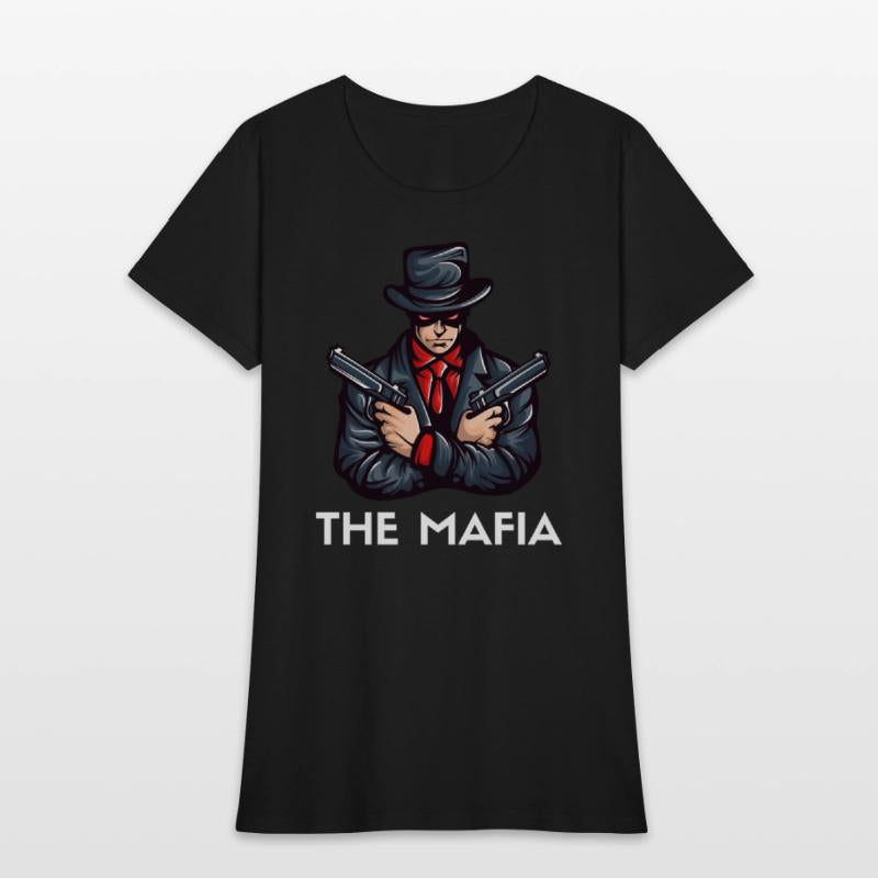 Dark Illustrative The MafiaTee