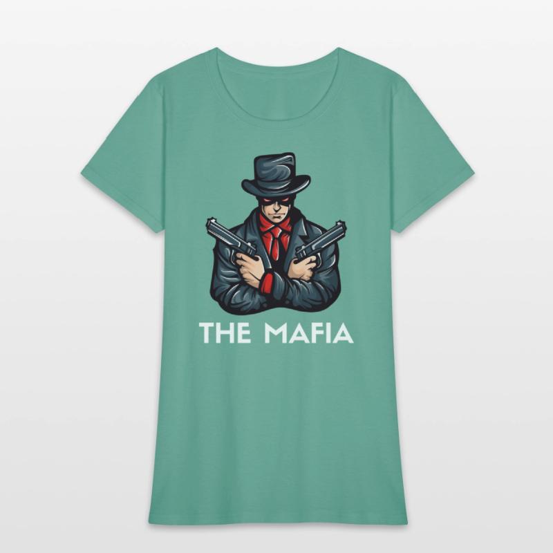 Dark Illustrative The MafiaTee