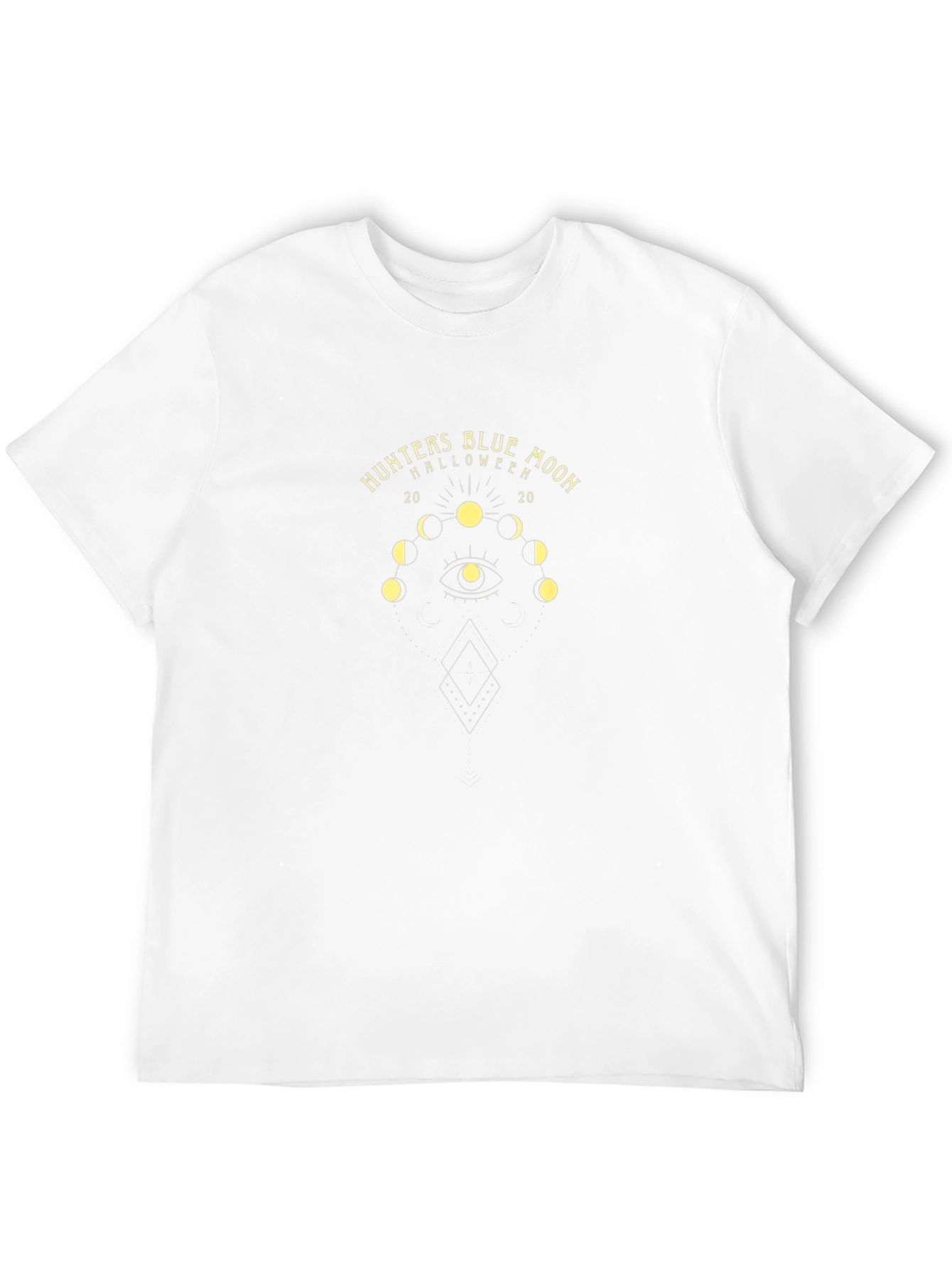 Hunters Blue Moon Halloween Graphic Tee - Black