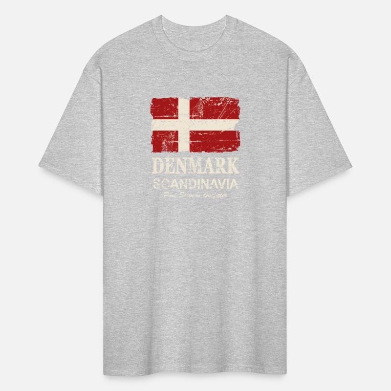 Denmark Flag - Vintage Look
