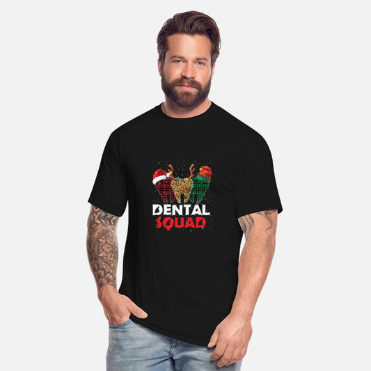 Dental Squad Leopard Print Tooth Reindeer