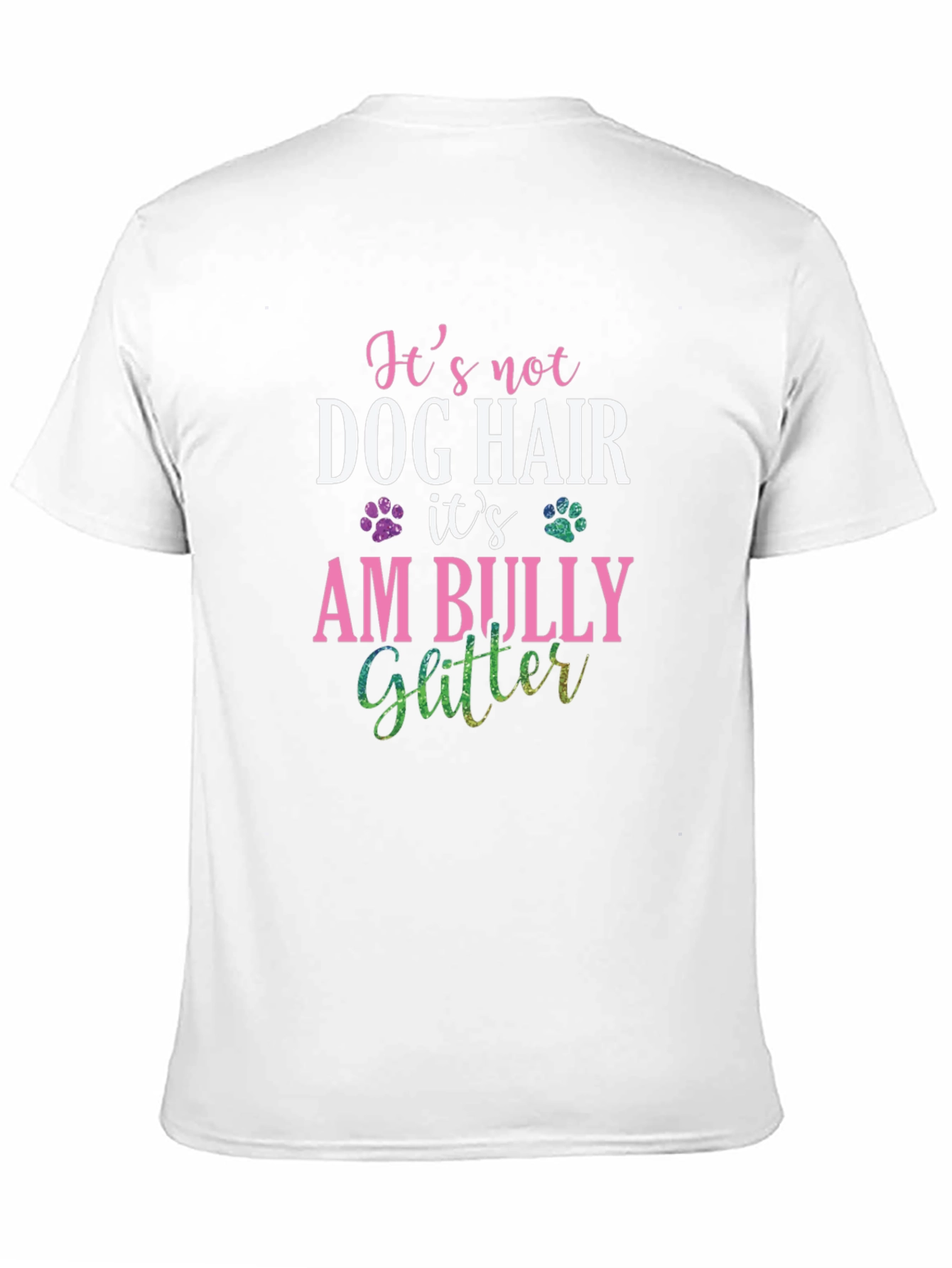 Its Am Bully Glitter T-Shirt - Dog Lover Tee