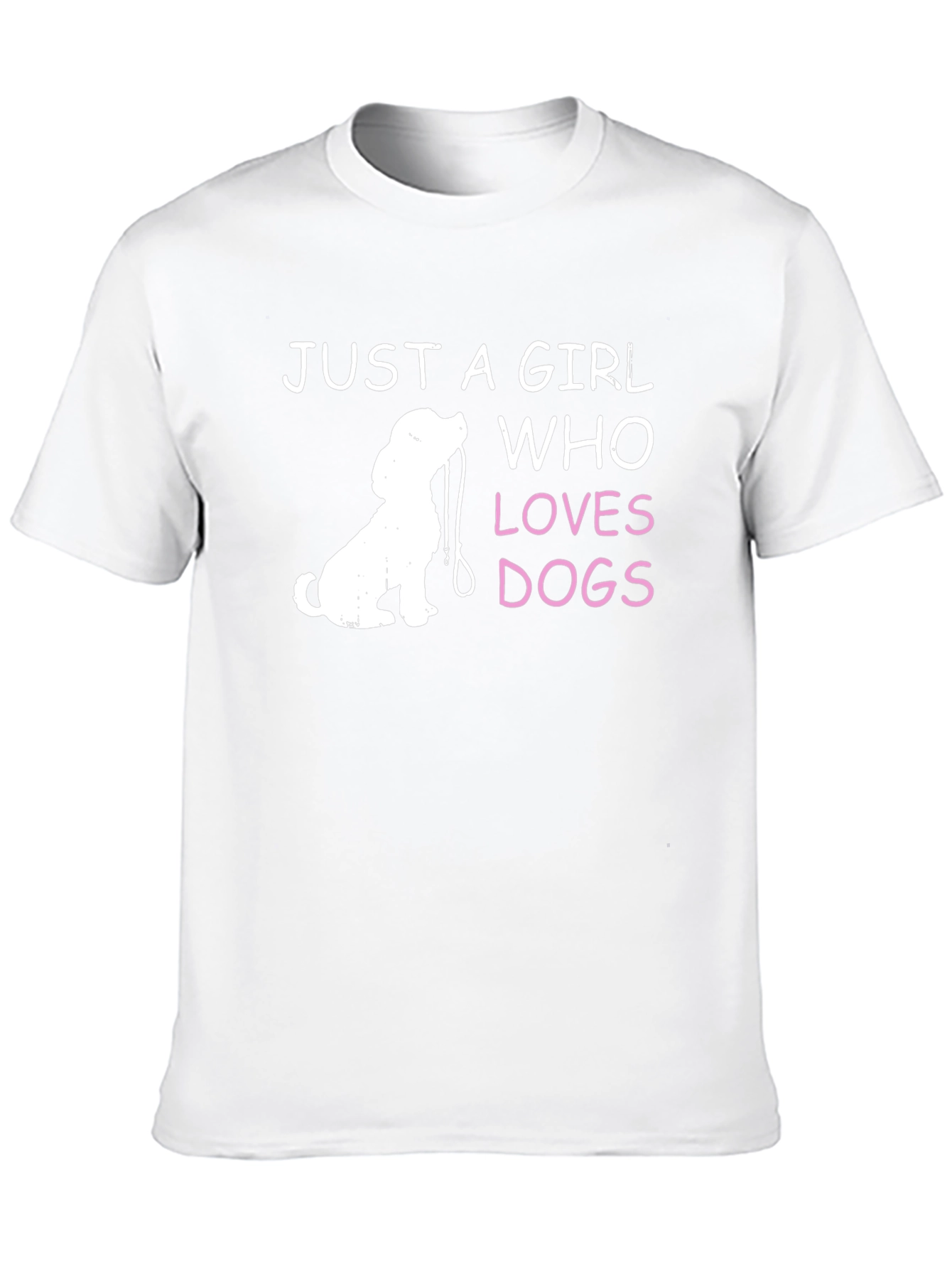 Just A Girl Who Loves Dogs T-Shirt