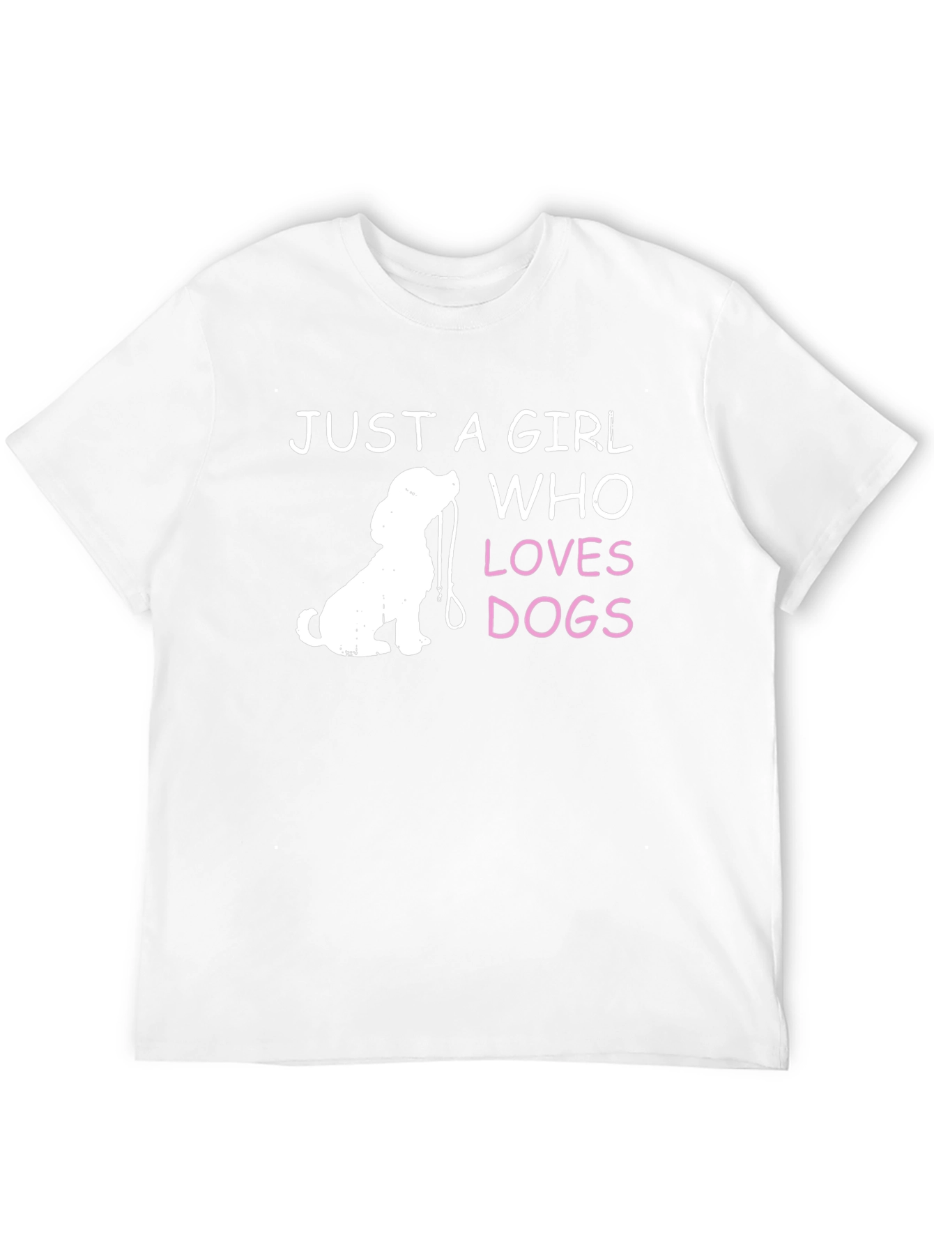 Just A Girl Who Loves Dogs T-Shirt