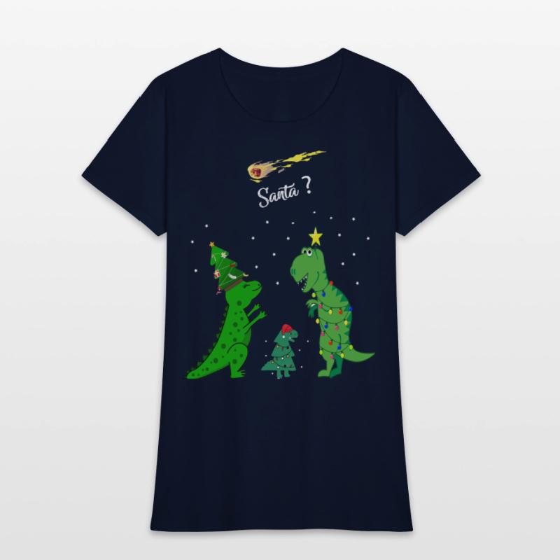 Dinosaur Ugly Christmas Sweater Merry Extinction