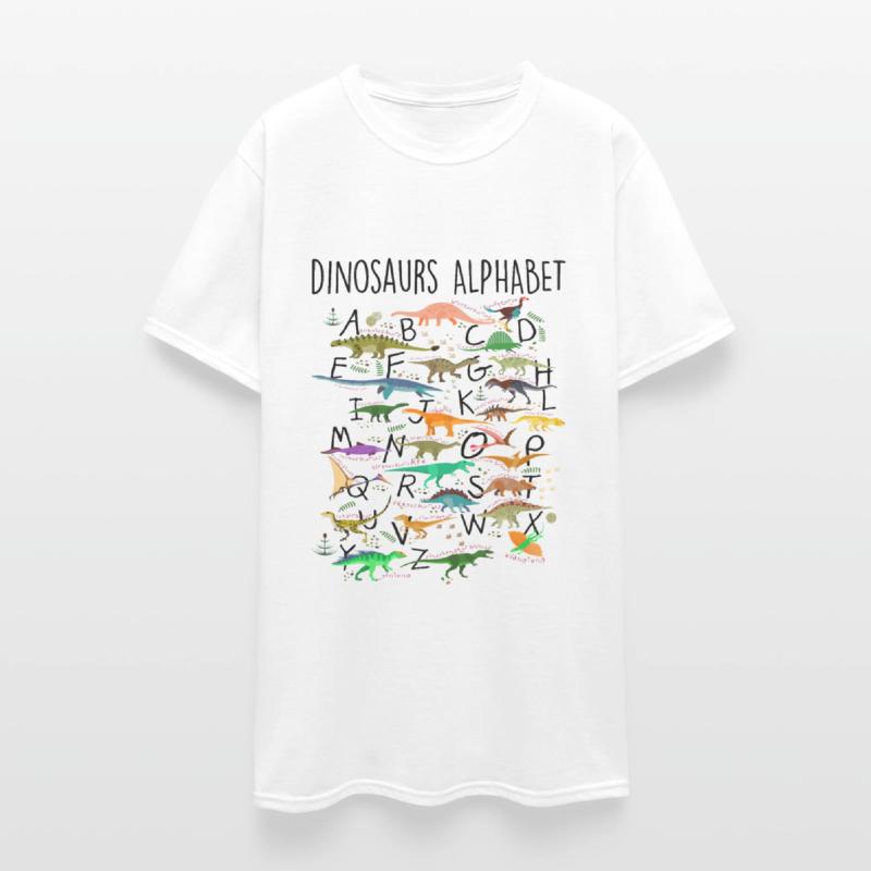 Dinosaurs Alphabet Gift For Kids Boys Girls Teen