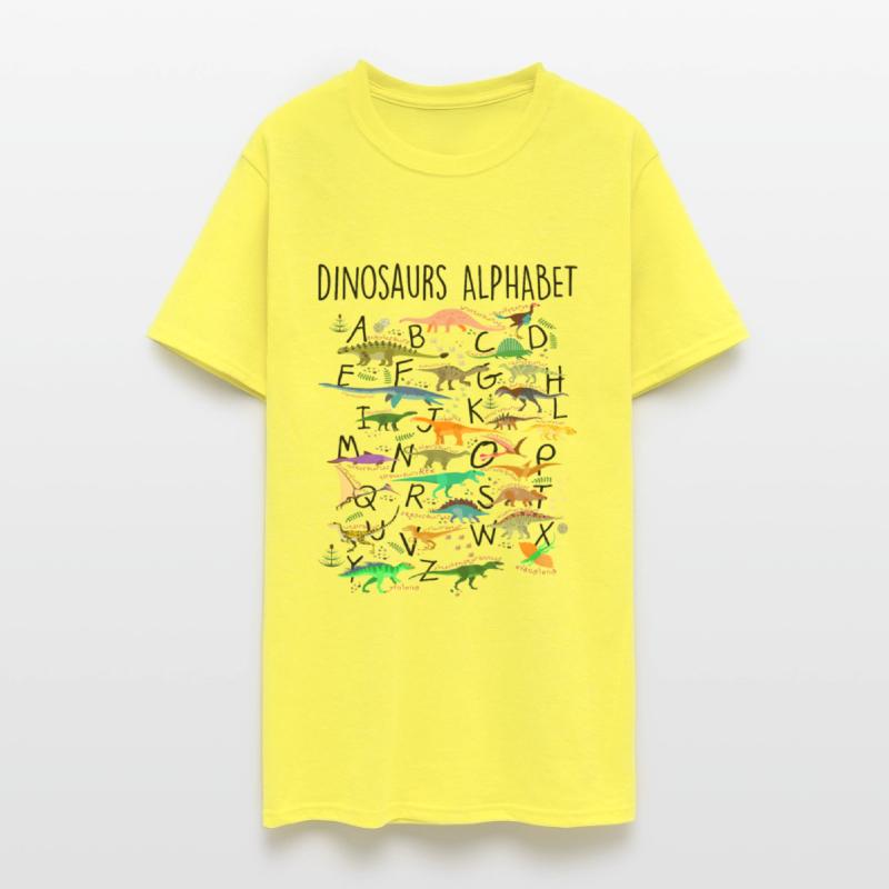 Dinosaurs Alphabet Gift For Kids Boys Girls Teen