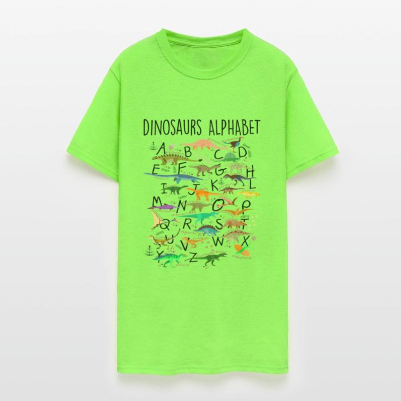 Dinosaurs Alphabet Gift For Kids Boys Girls Teen
