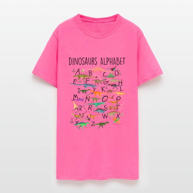 Dinosaurs Alphabet Gift For Kids Boys Girls Teen