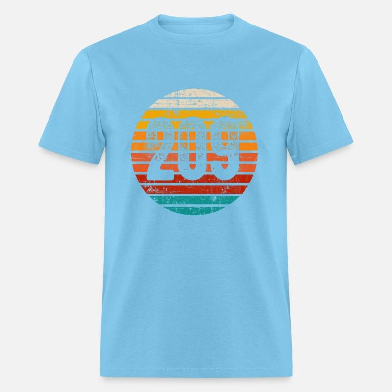 Distressed Vintage Sunset 209 Area Code