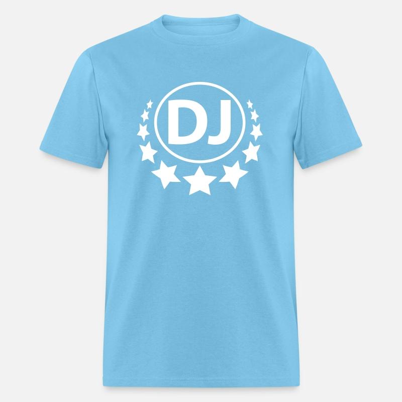 DJ Deejay Star Dance Club Disco Music Party Logo