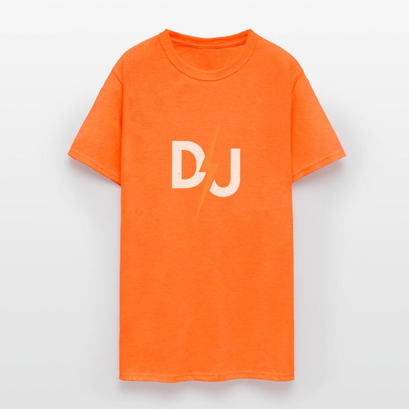 DJ Lightning Bolt – High-Energy Music Lover Logo