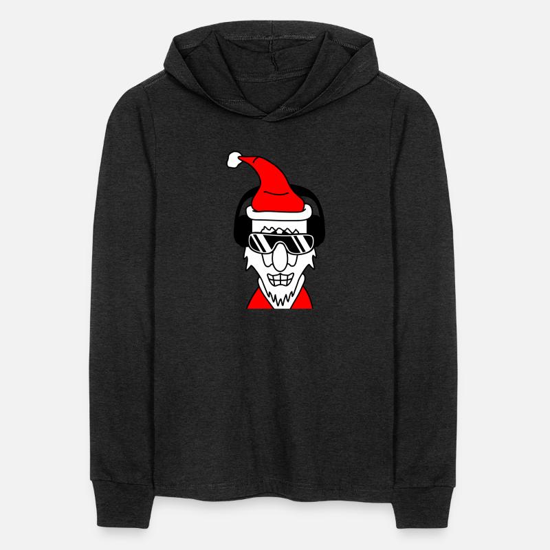 DJ Santa Claus Smiling Christmas Winter Party Fun