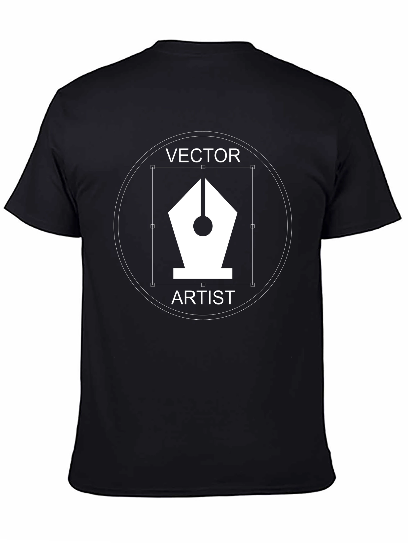 Vector Artist Black T-Shirt