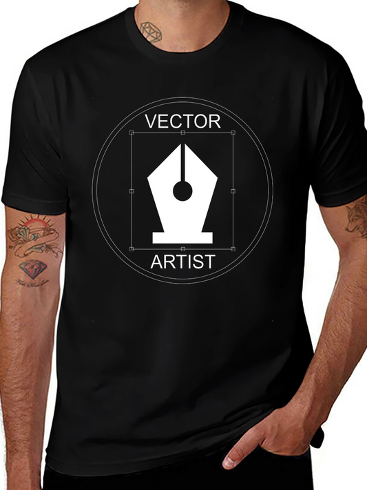 Vector Artist Black T-Shirt