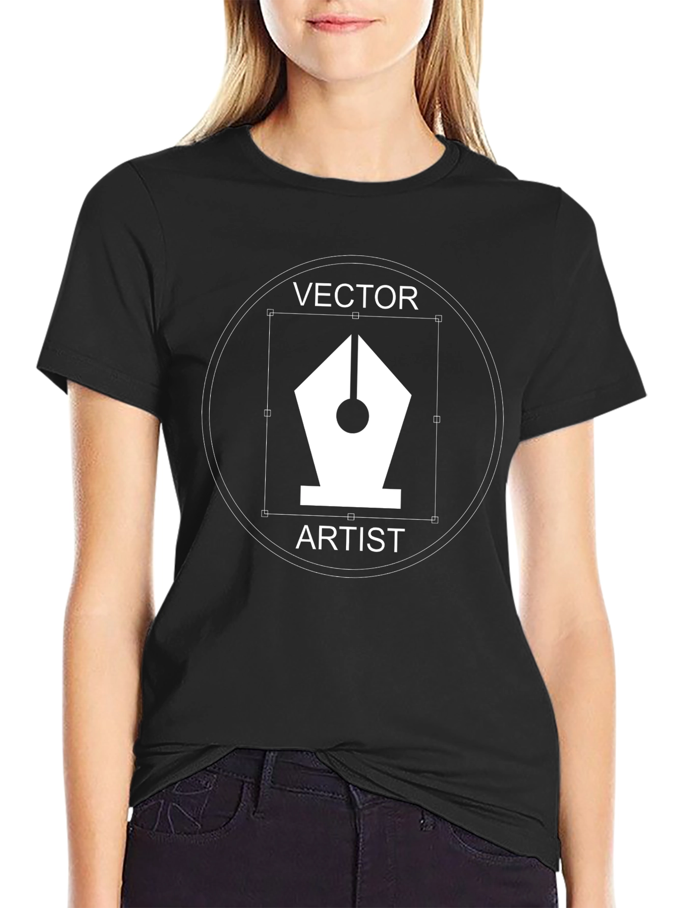 Vector Artist Black T-Shirt