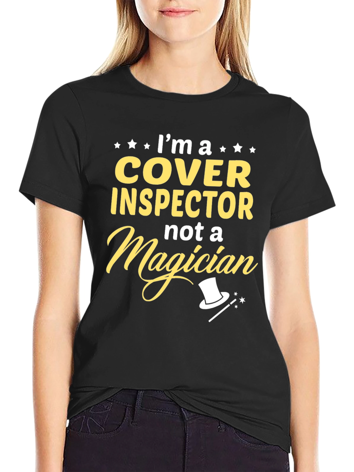 Cover Inspector T-Shirt Funny Job Gift Tee