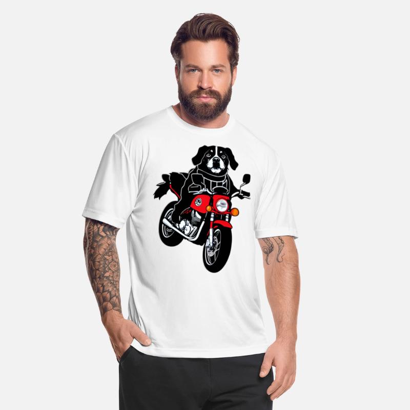 Dog biker funny