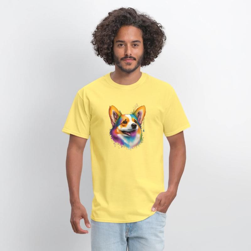 dog head, animal mascot, T-shirt design, clean