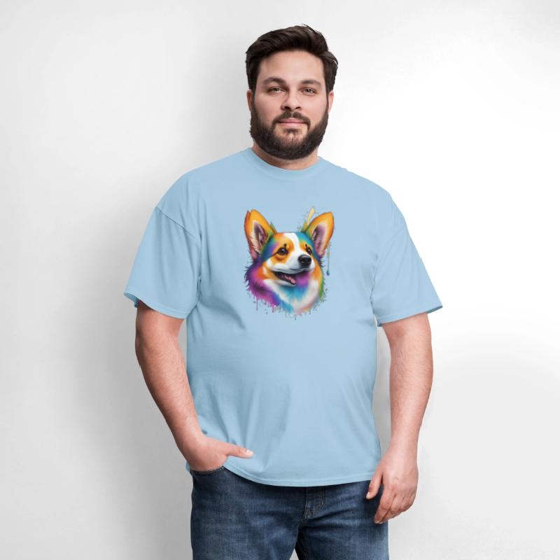 dog head, animal mascot, T-shirt design, clean