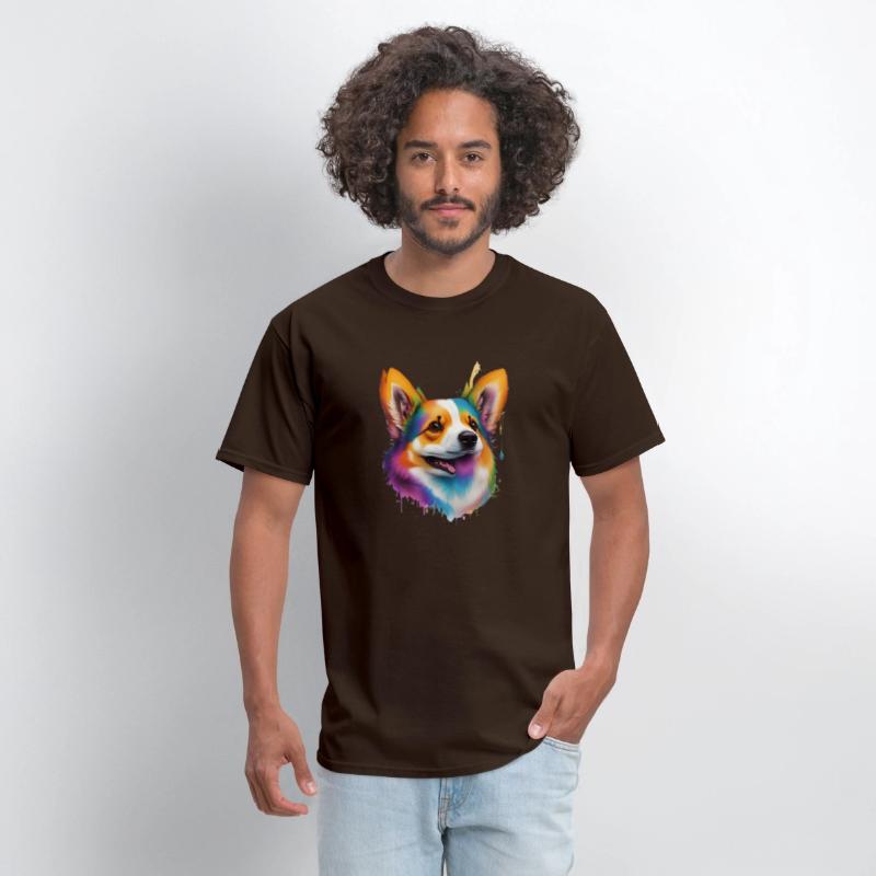 dog head, animal mascot, T-shirt design, clean