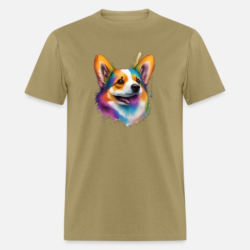 dog head, animal mascot, T-shirt design, clean