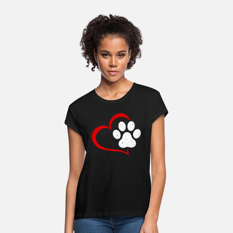 Dog Paw Heart Dog Lover Dog Love Dogs Gift Idea