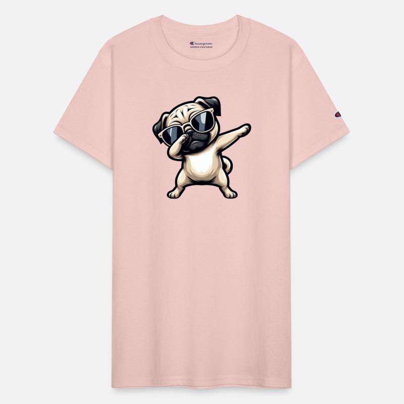 Dog pug cool dab dabbing