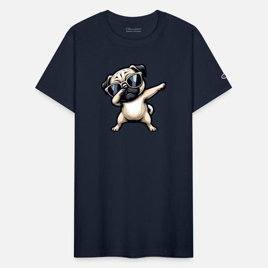 Dog pug cool dab dabbing