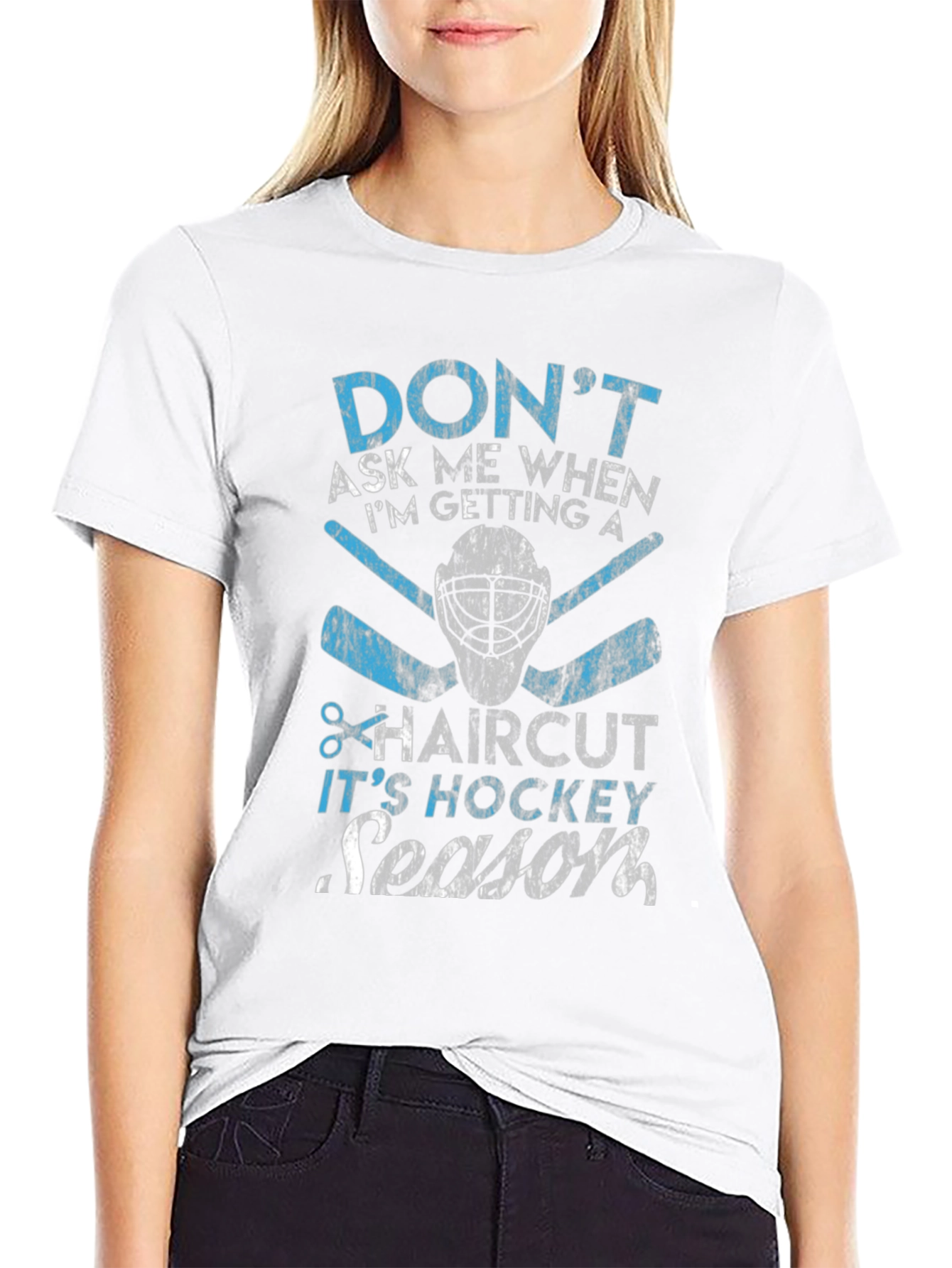 Hockey Season Graphic T-Shirt