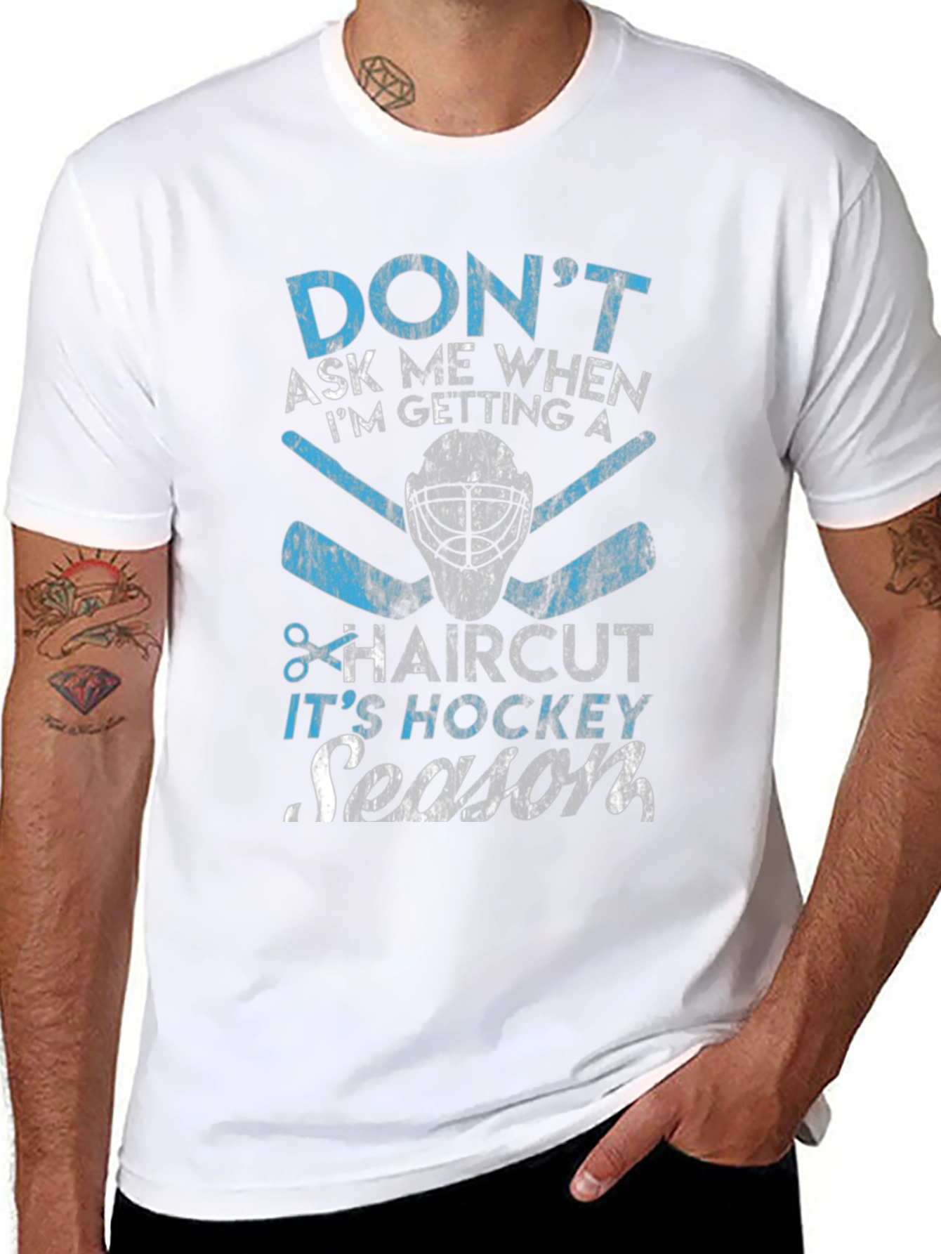 Hockey Season Graphic T-Shirt