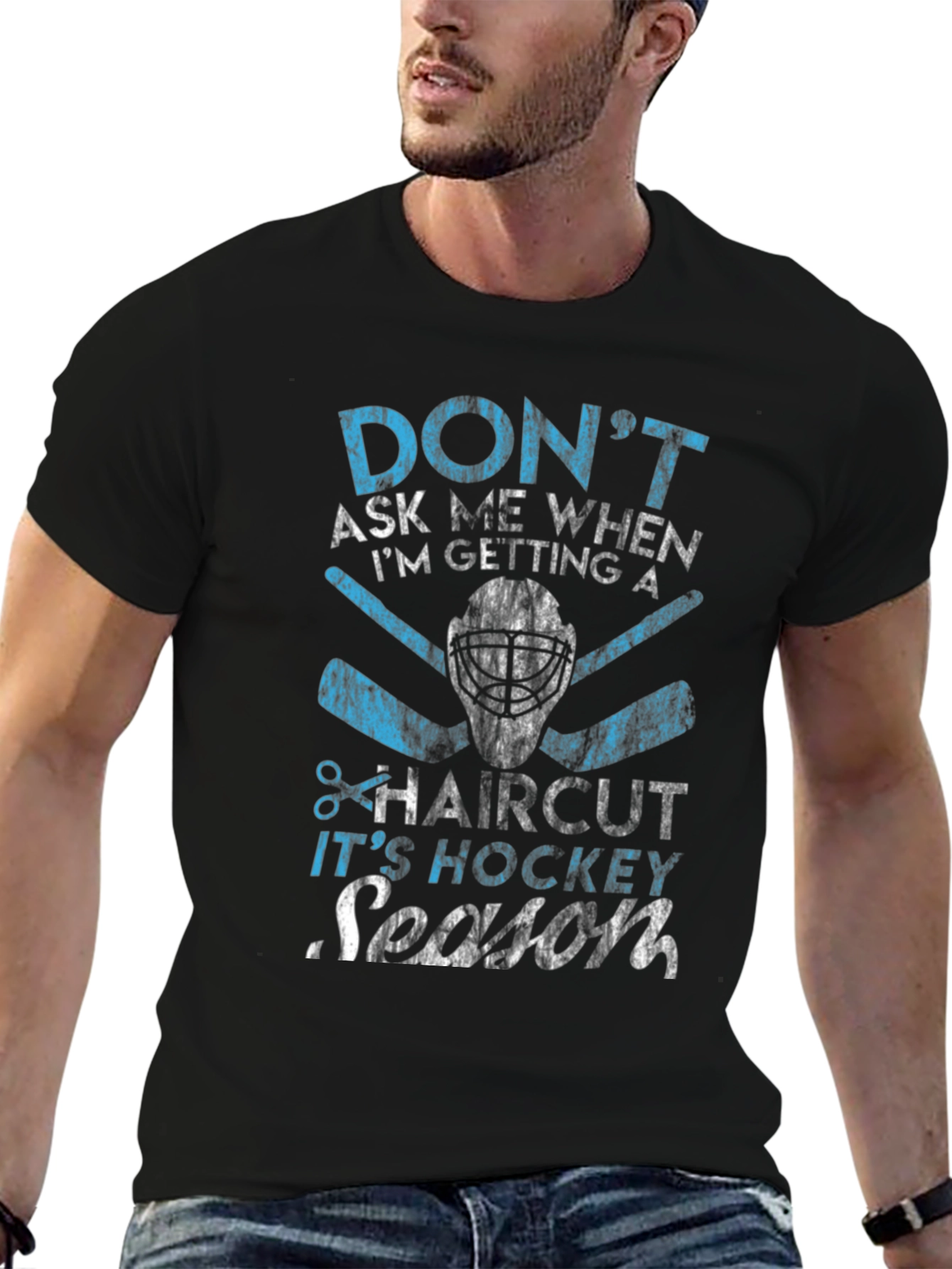 Hockey Season Graphic T-Shirt