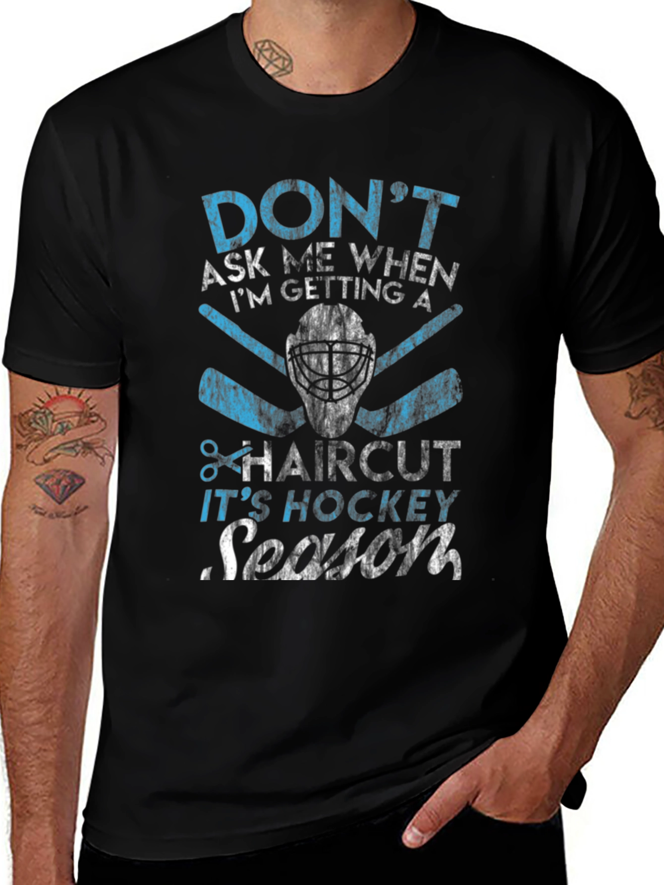 Hockey Season Graphic T-Shirt